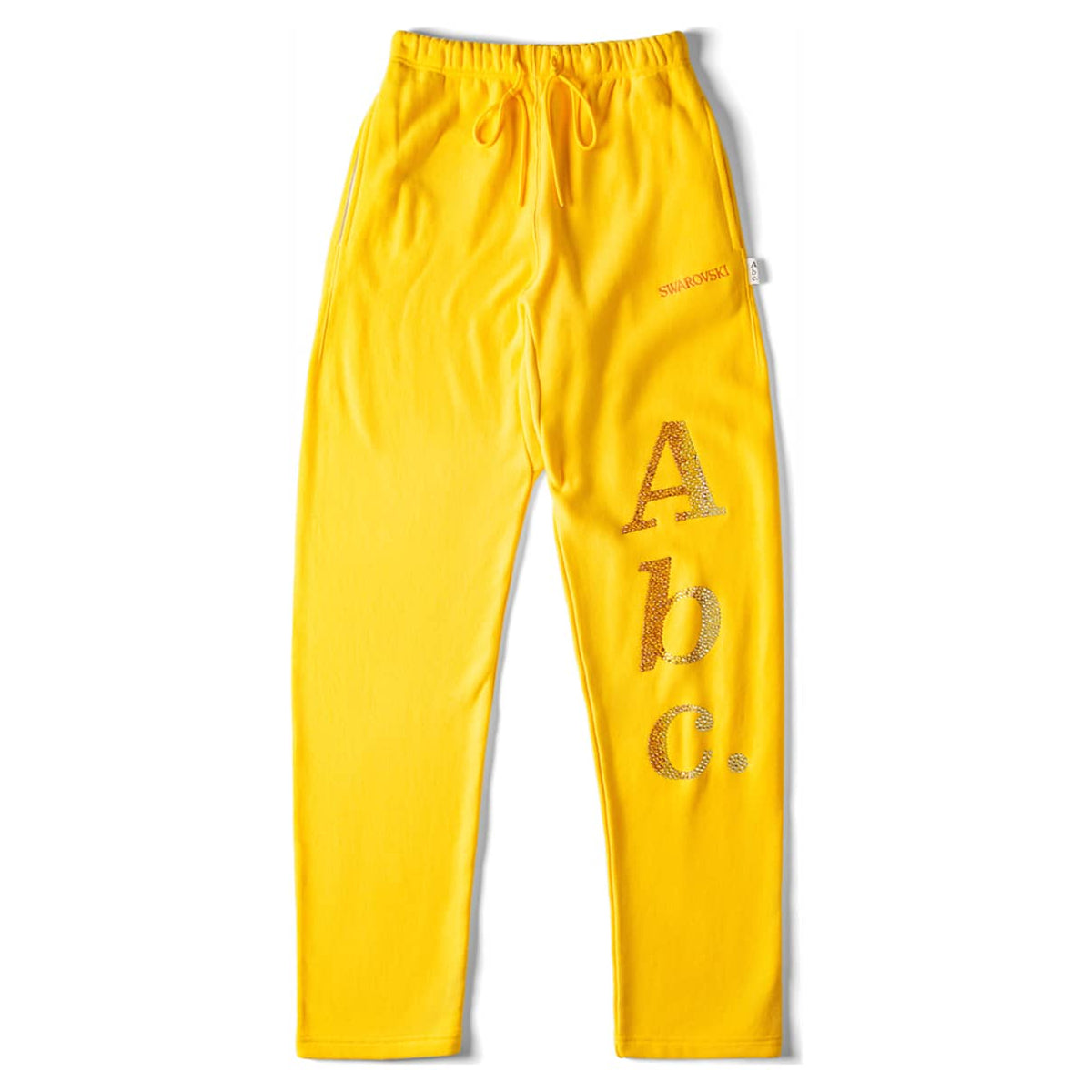 Pantalón deportivo color amarillo
