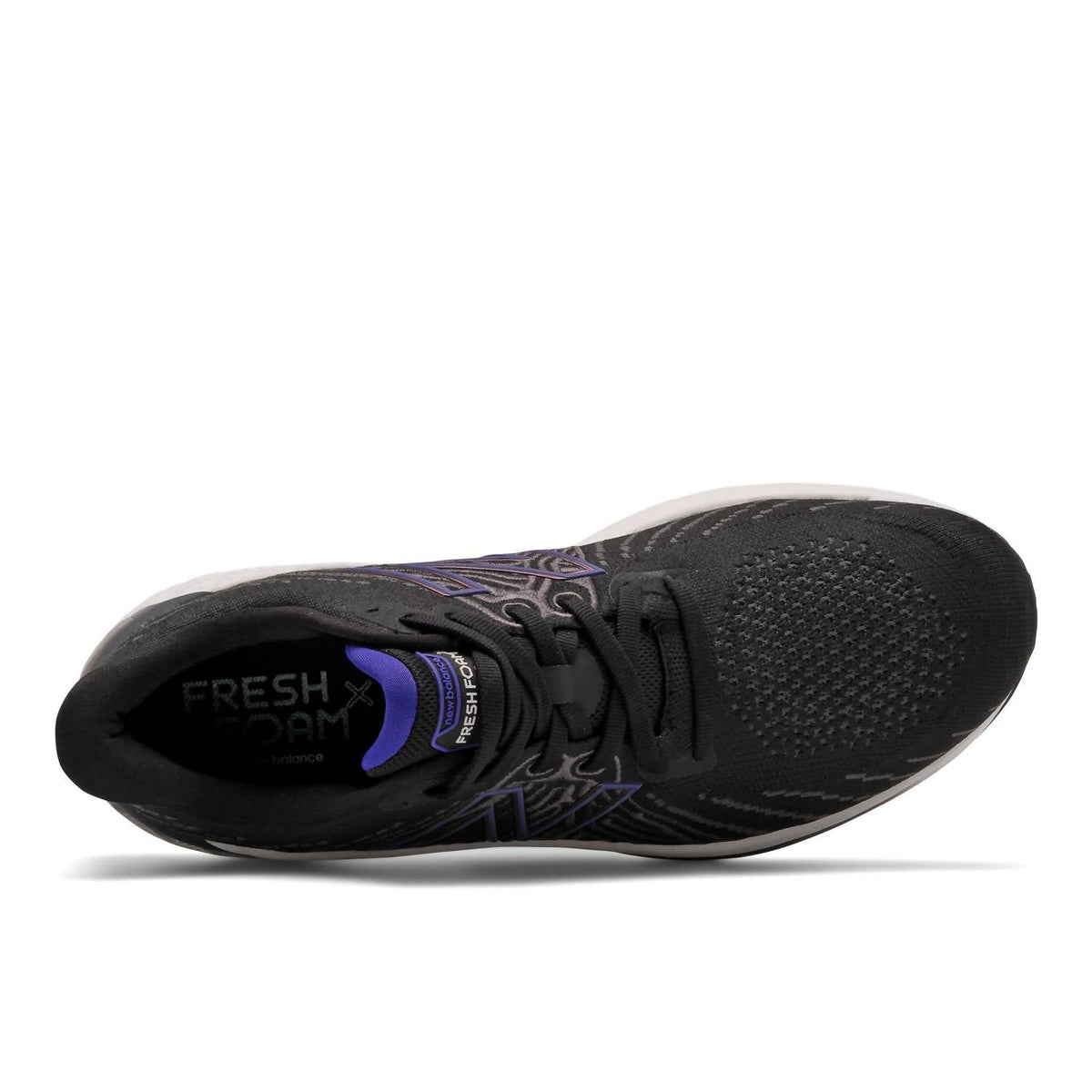 Tenis para correr de hombre color negro y violeta