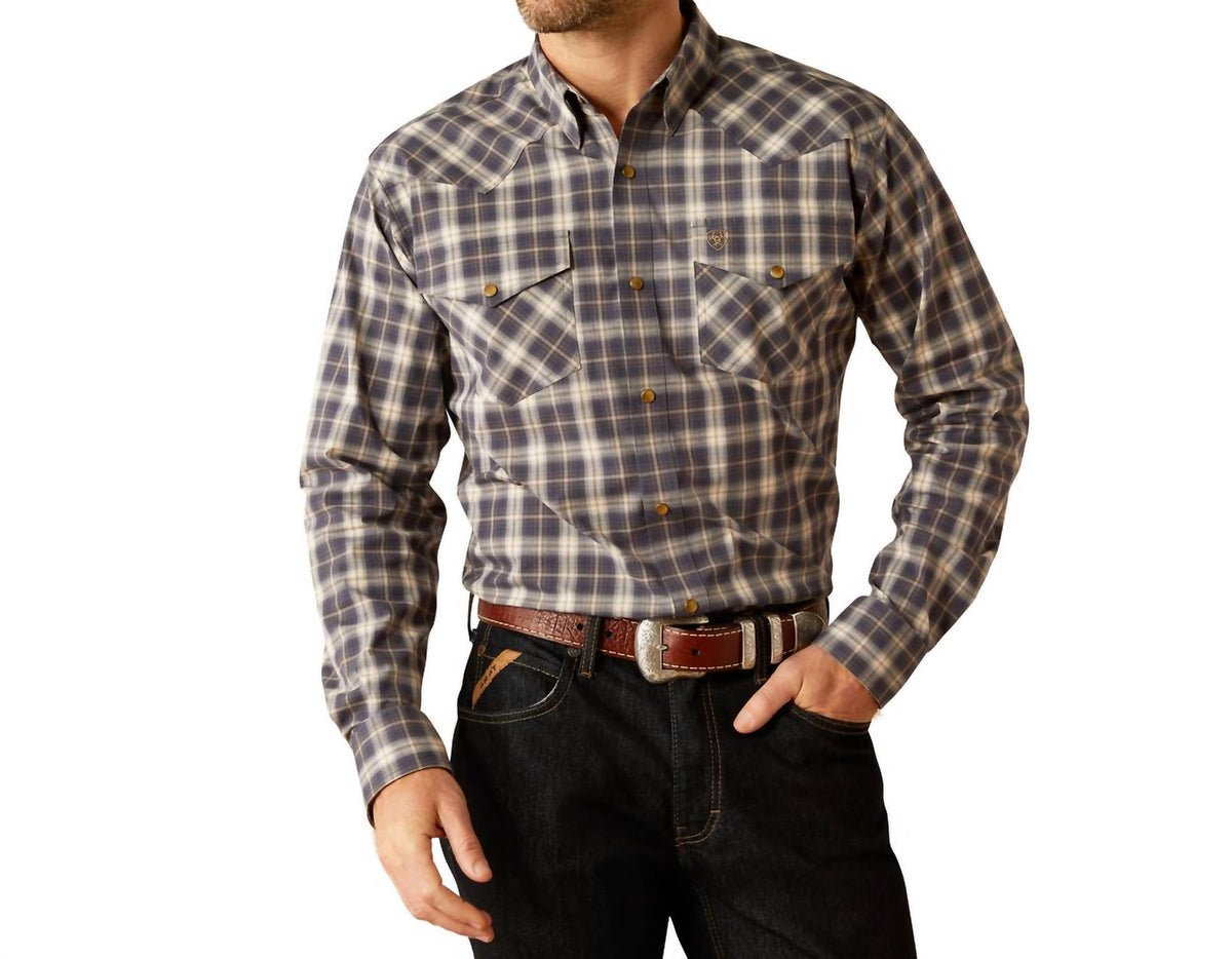 Camisa de manga larga color gris