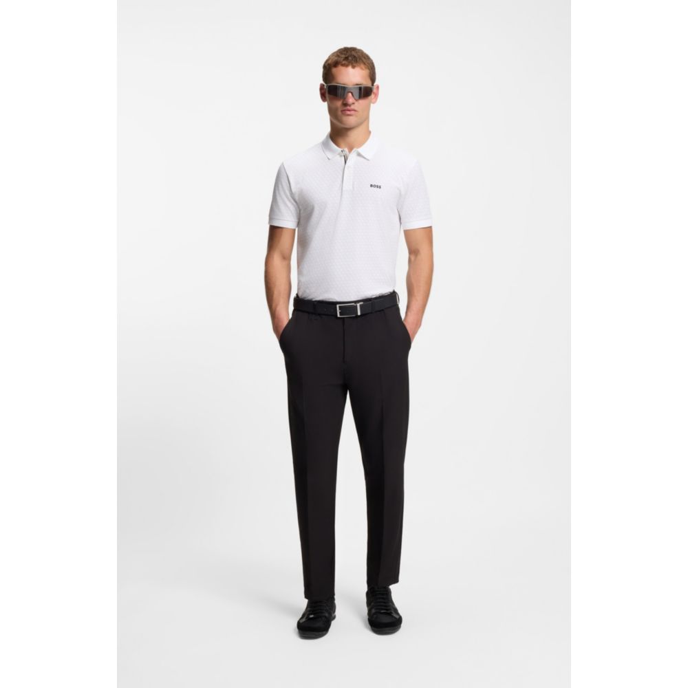 Polo de algodón con estampado