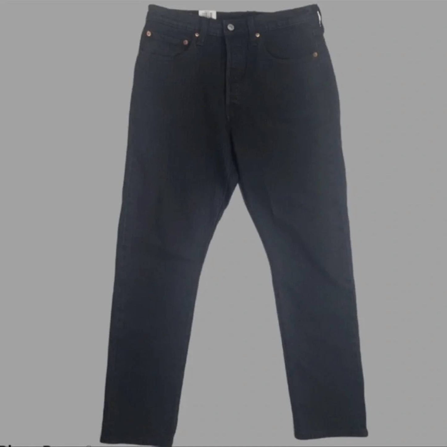 Jean de mujer de corte ajustado color negro y gris