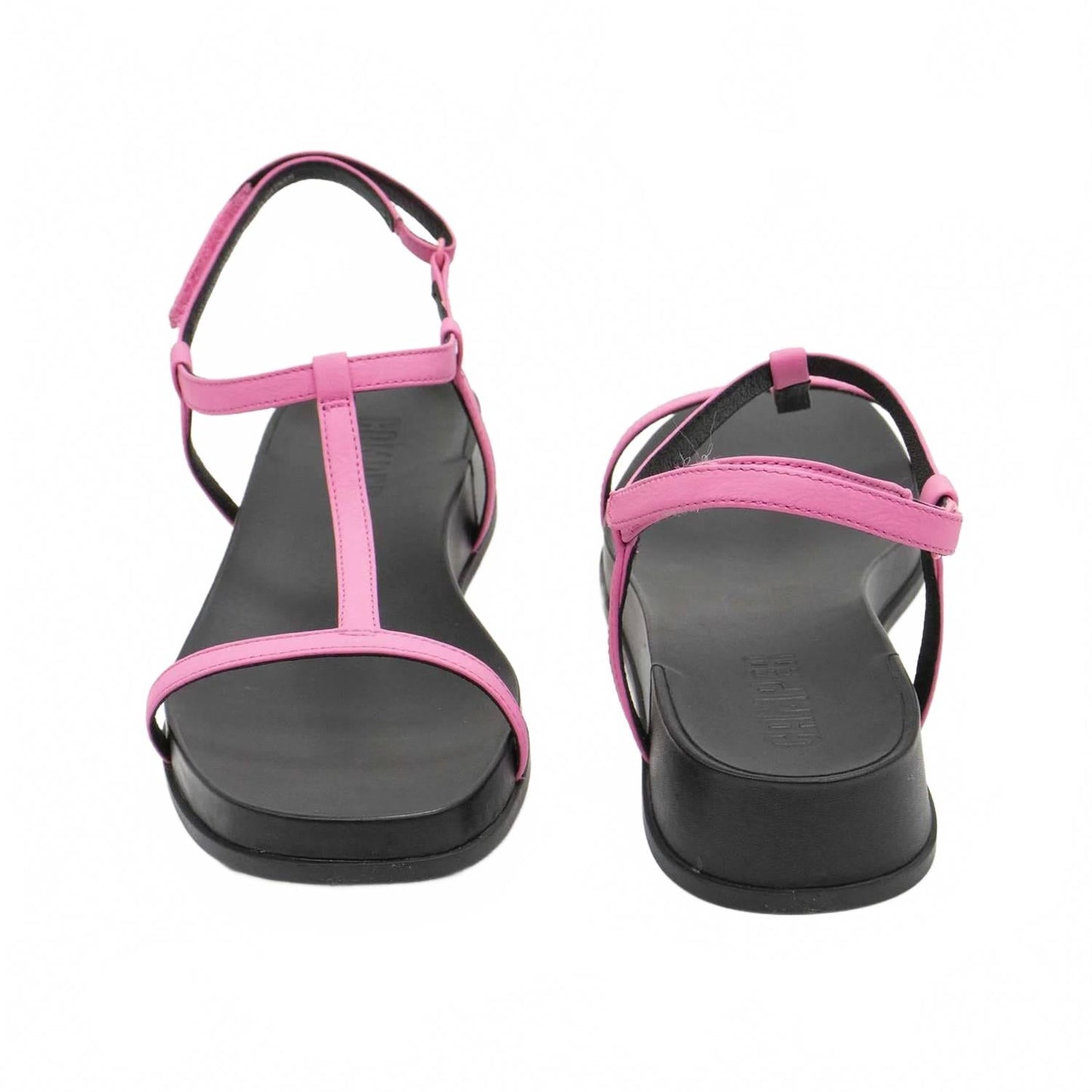 Sandalias de mujer con plataforma color rosado