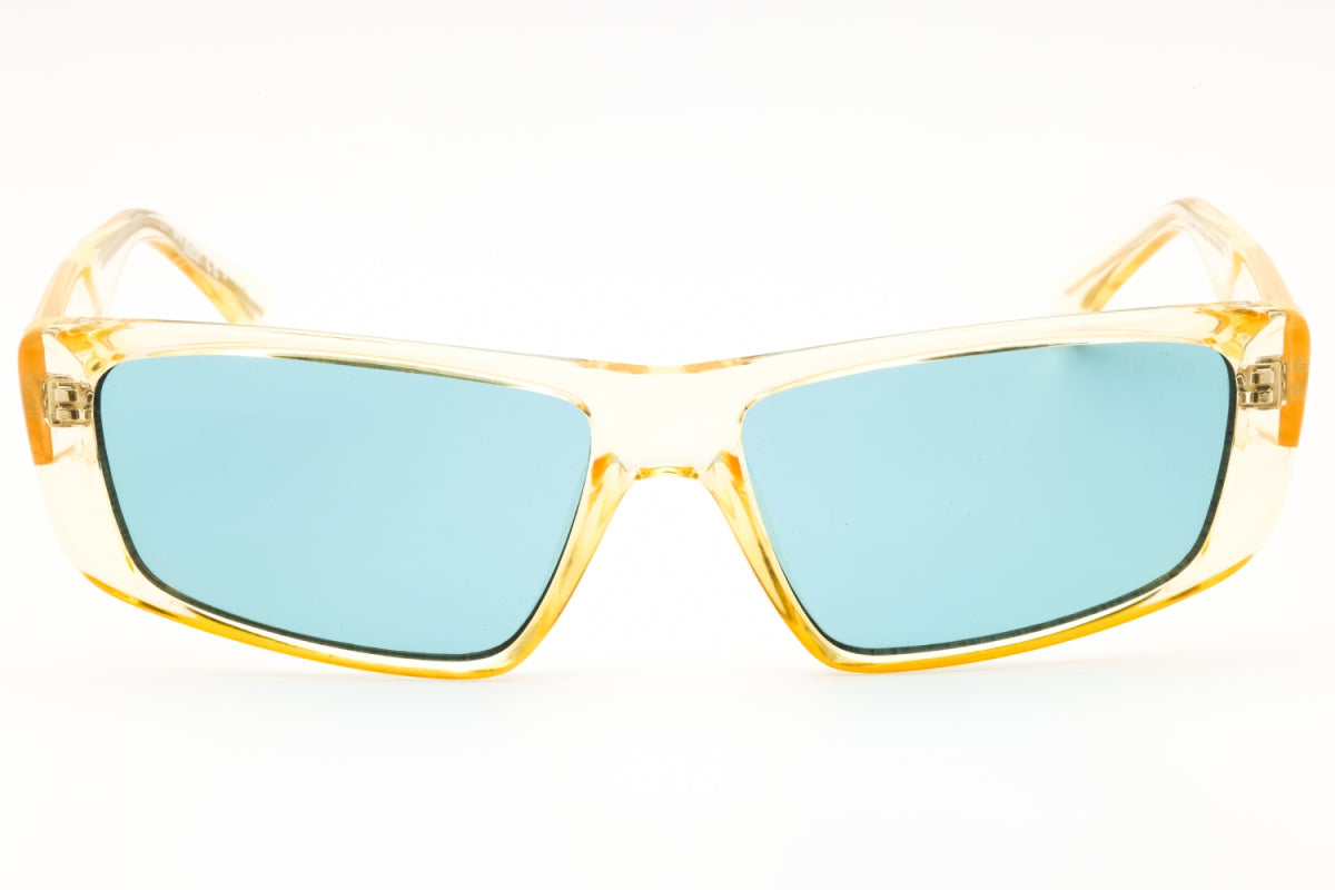Gafas color azul y amarillo