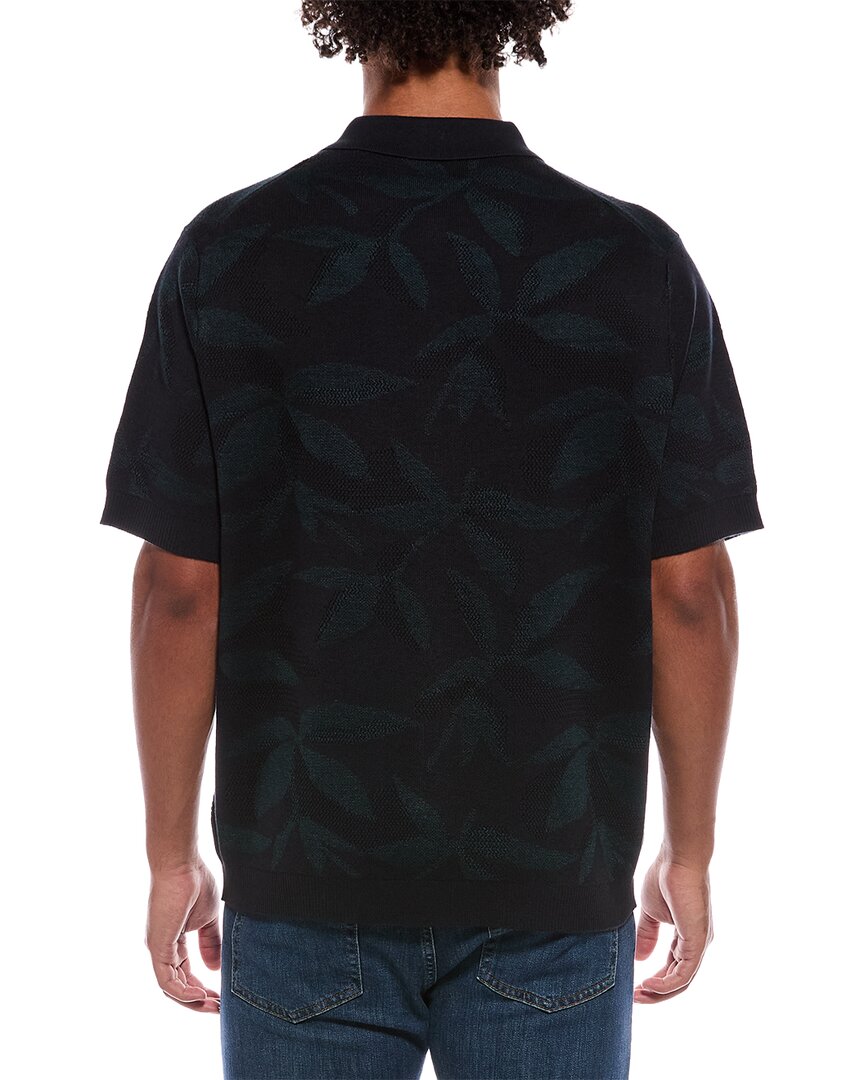 Camisa de mezcla de lino con estampado floral