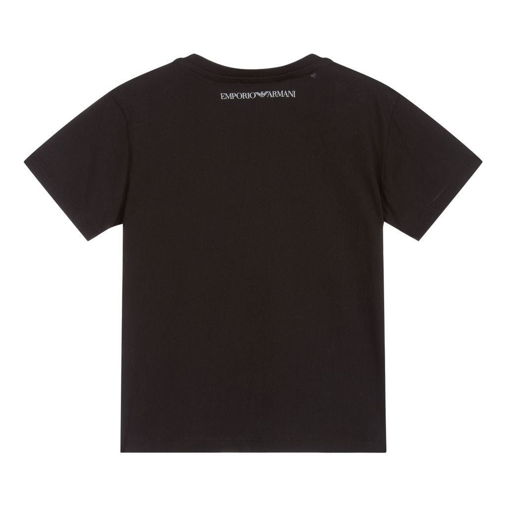 Camiseta con lentejuelas color negro