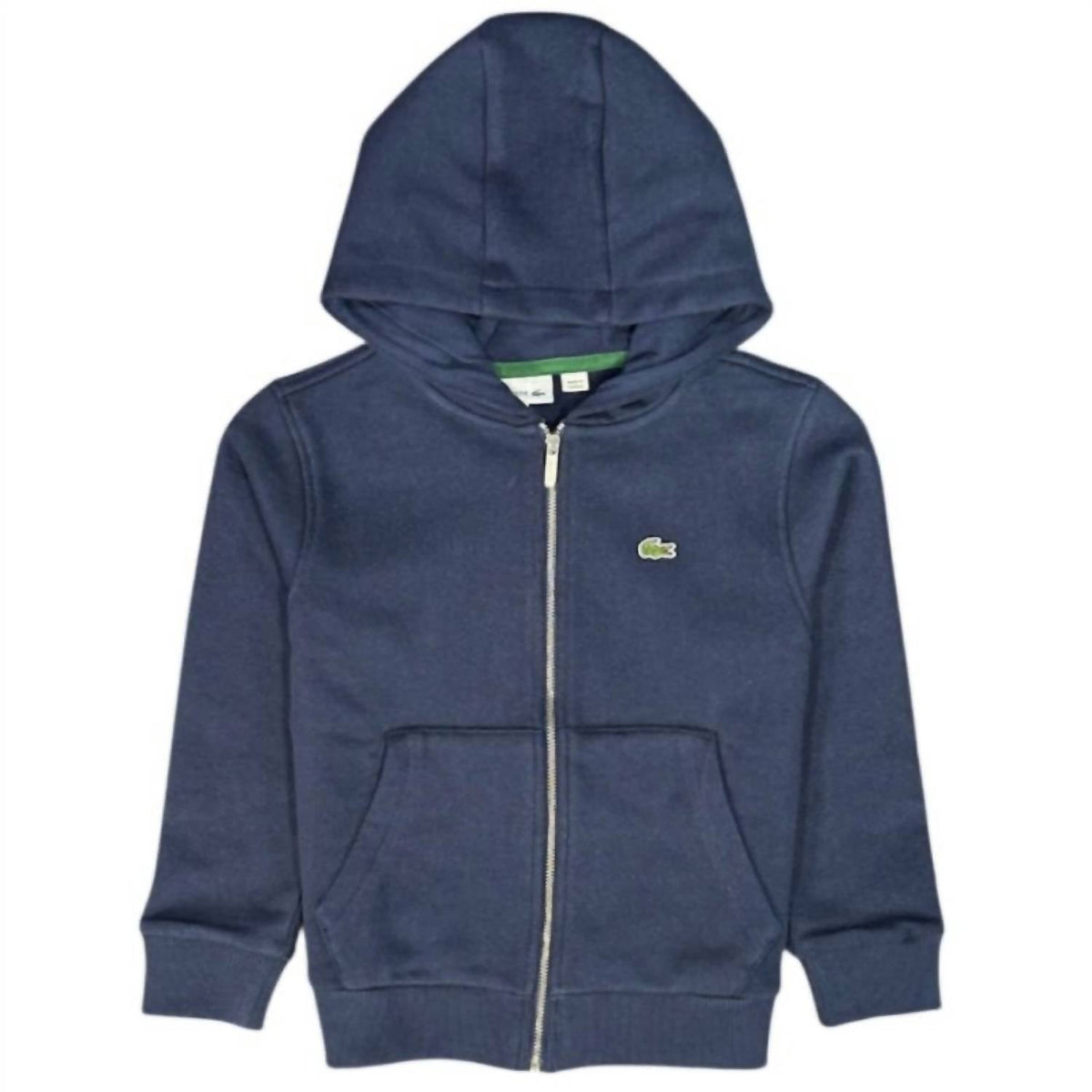 Buzo con capucha infantil color azul marino