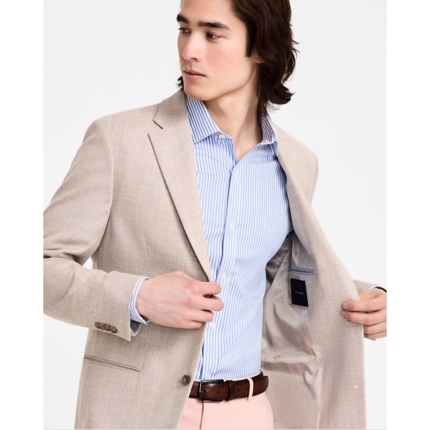Blazer de hombre color beige