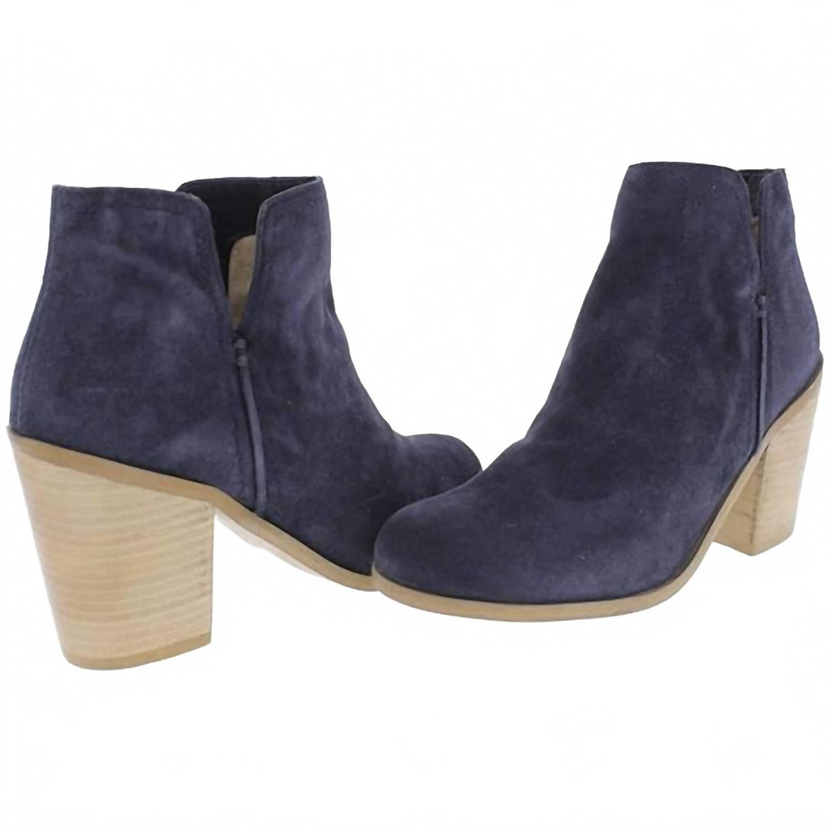 Botines de mujer color azul marino