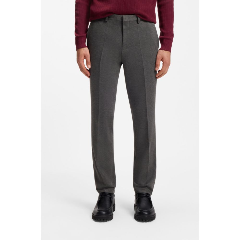 Pantalón de lana de corte ajustado