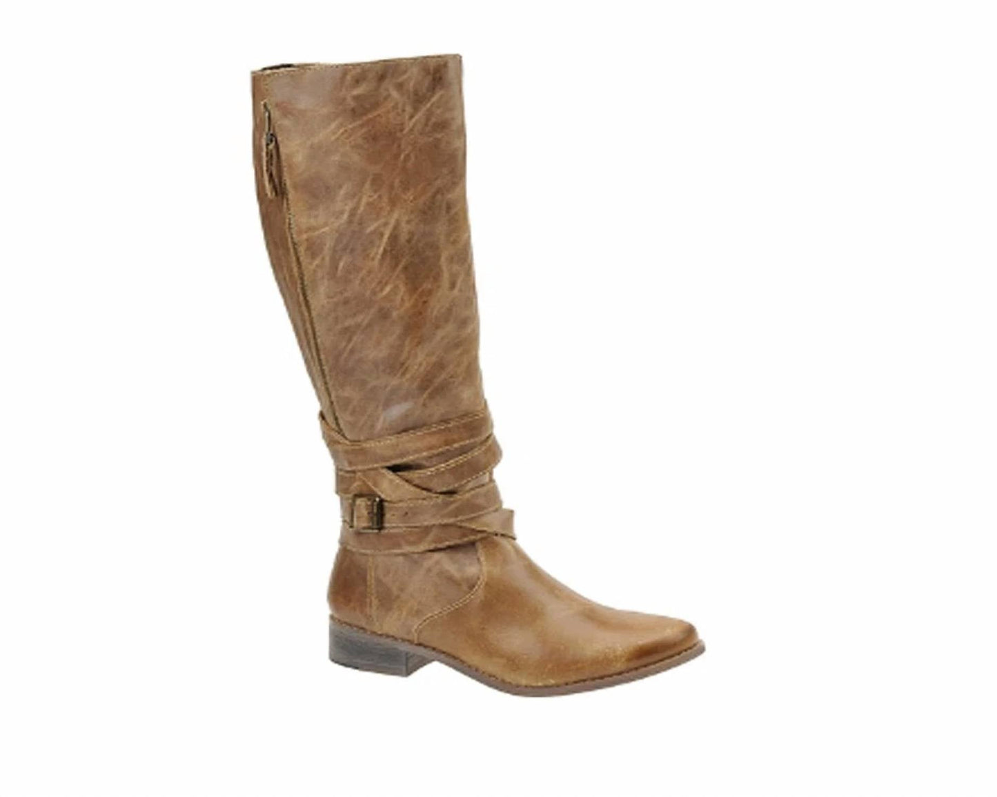 Botas de mujer color beige