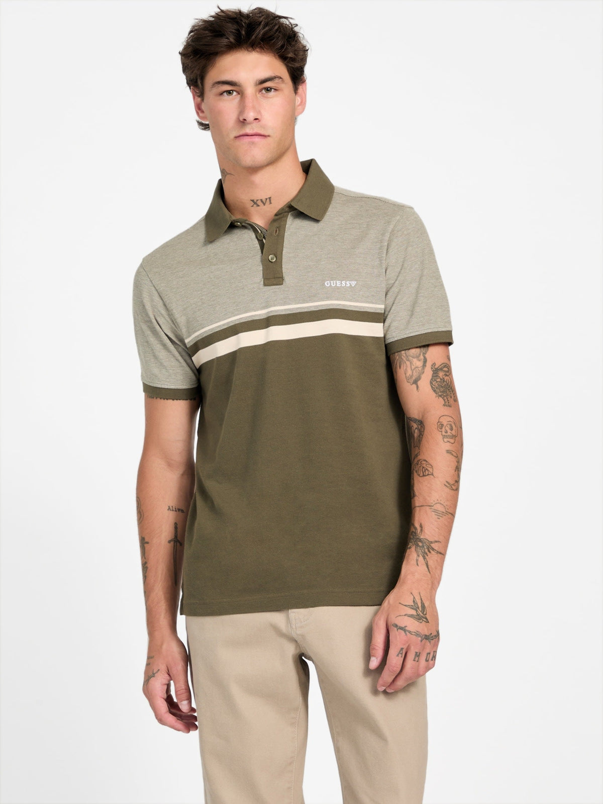 Polo a rayas