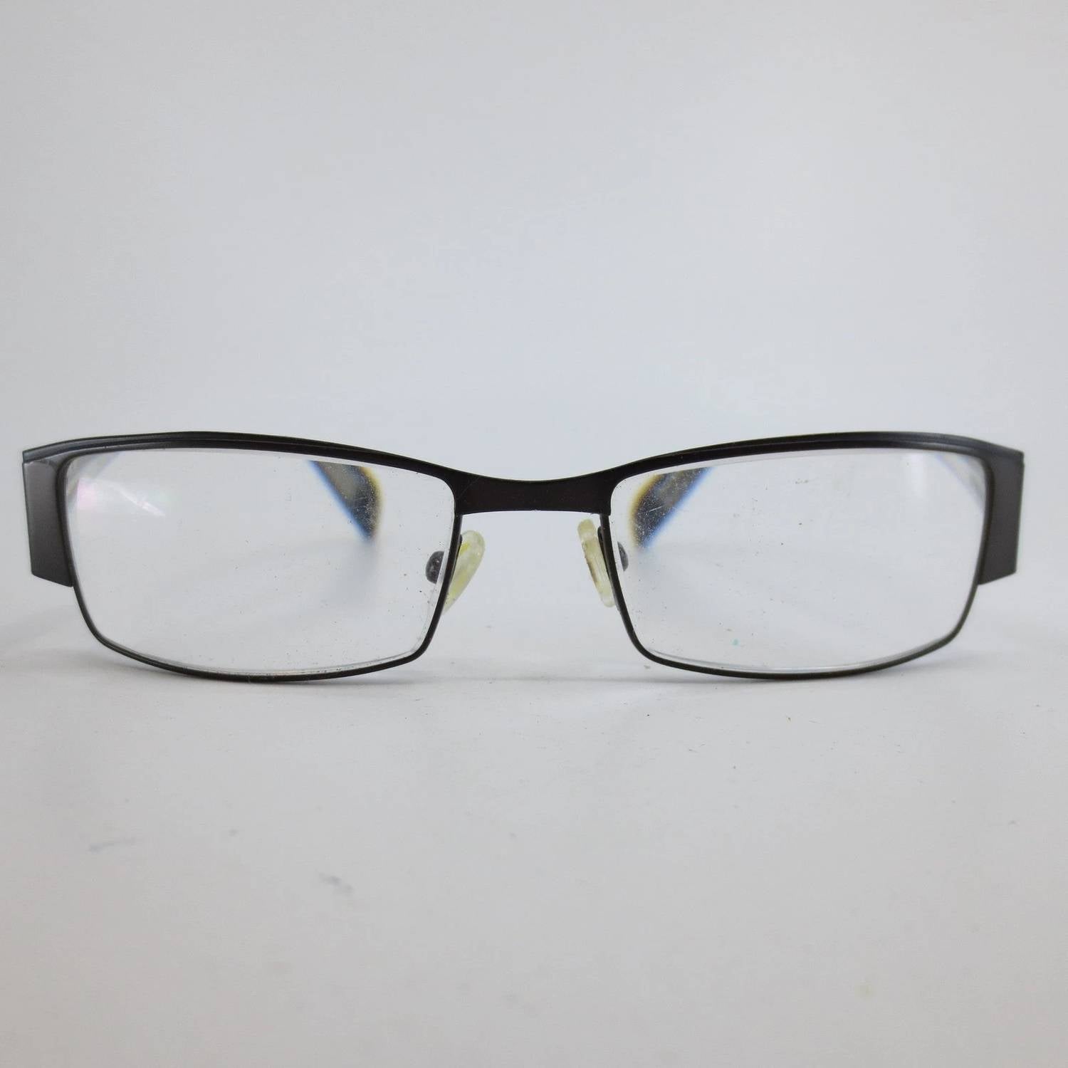 Montura para gafas de hombre color gris oscuro