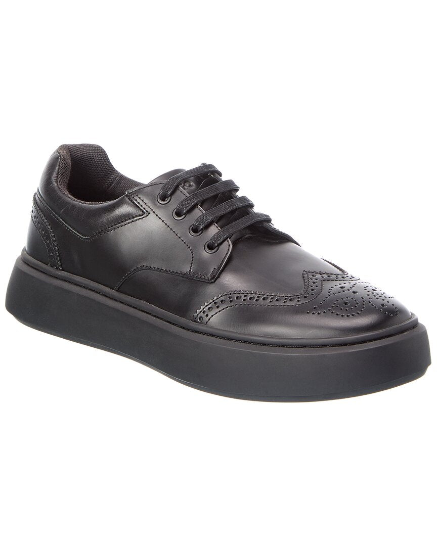 Zapatos de cordones de cuero
