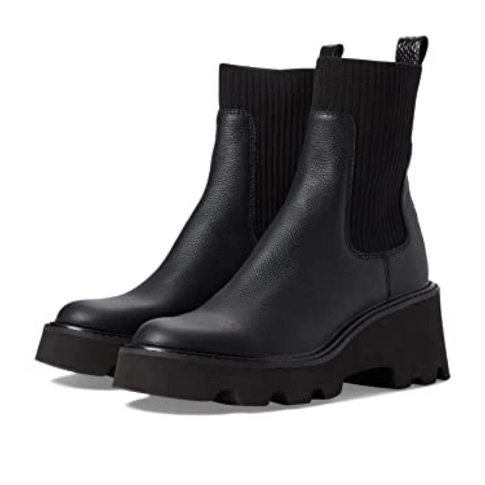 Botines impermeables color negro