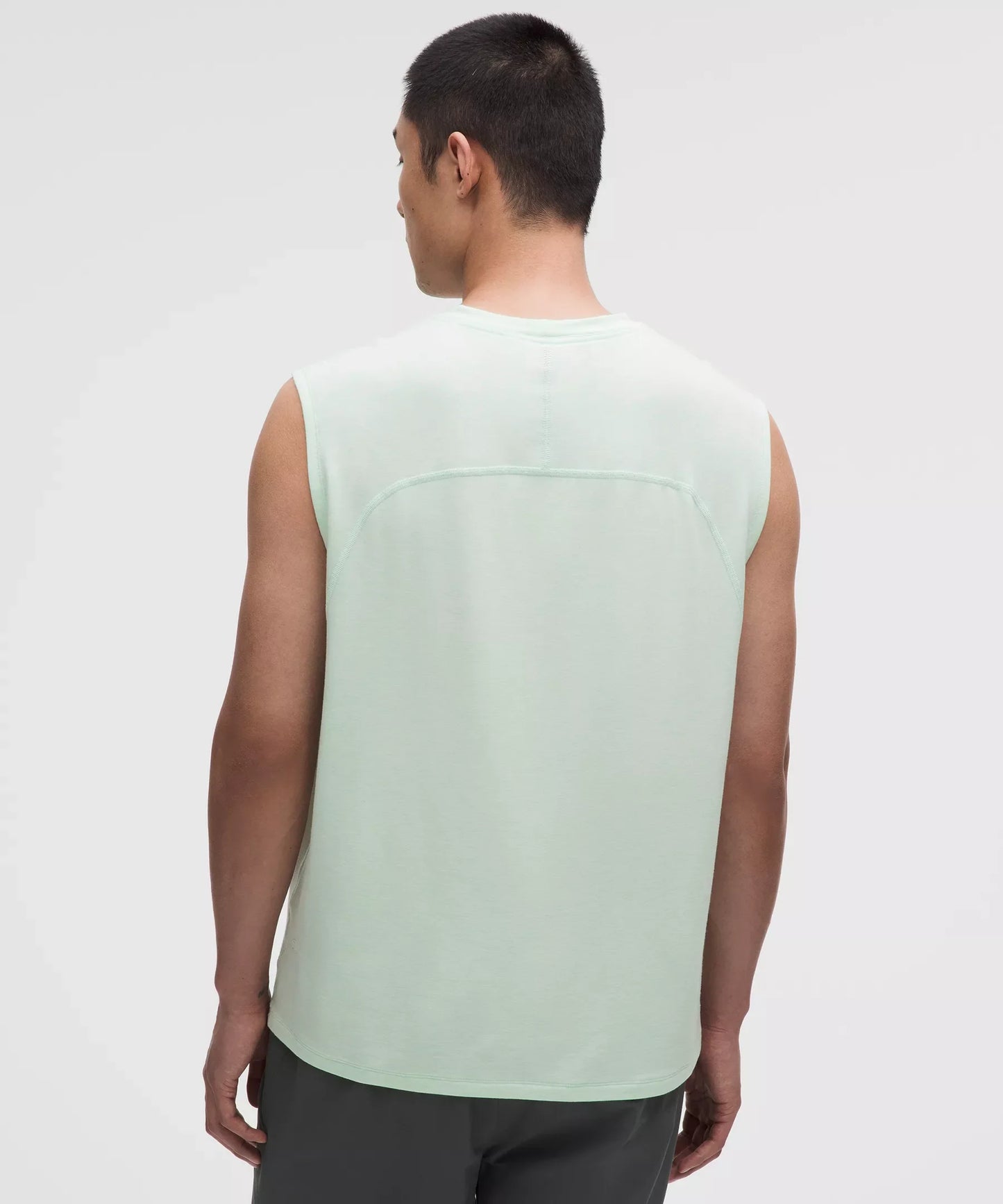 Camisa sin mangas de corte amplio
