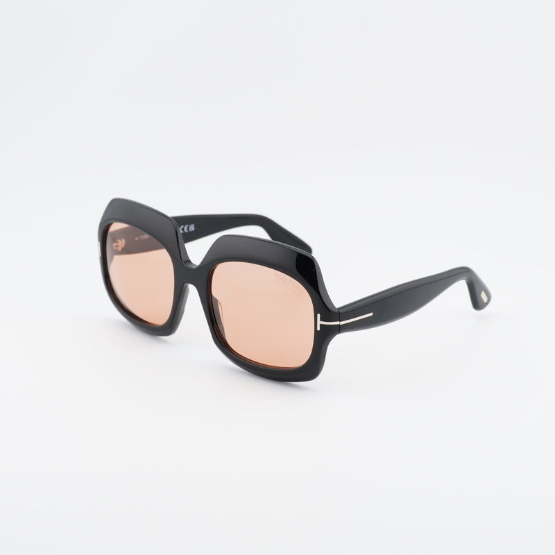 Gafas color negro y café