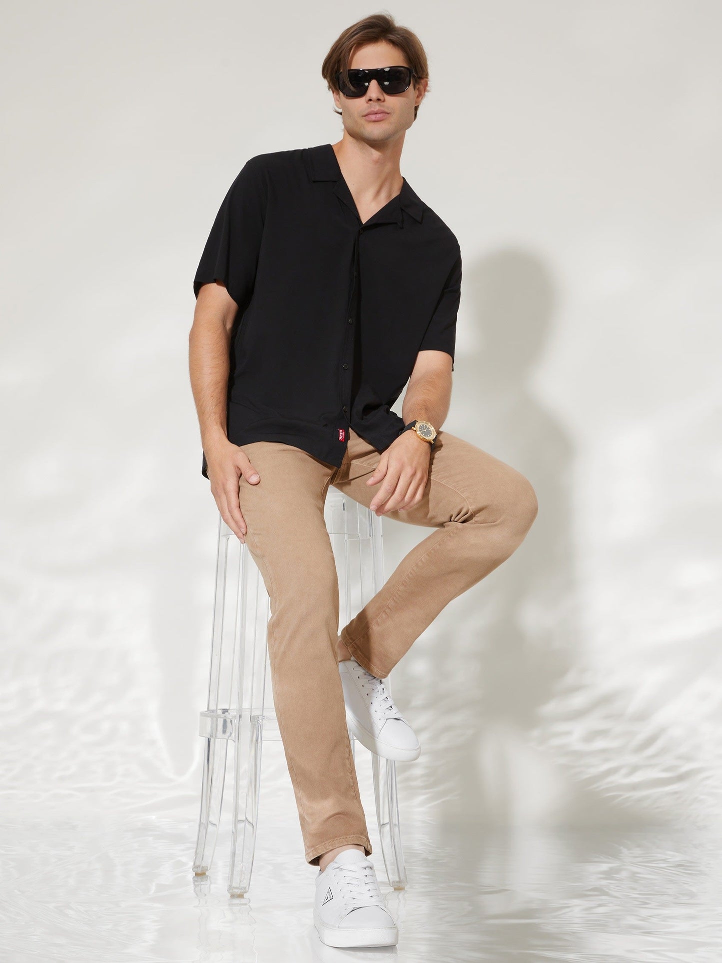 Camisa de manga corta