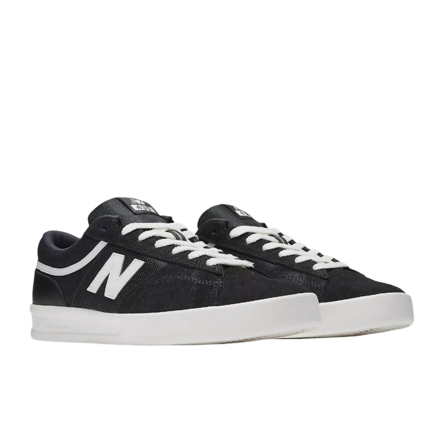Zapatos de hombre color negro y blanco