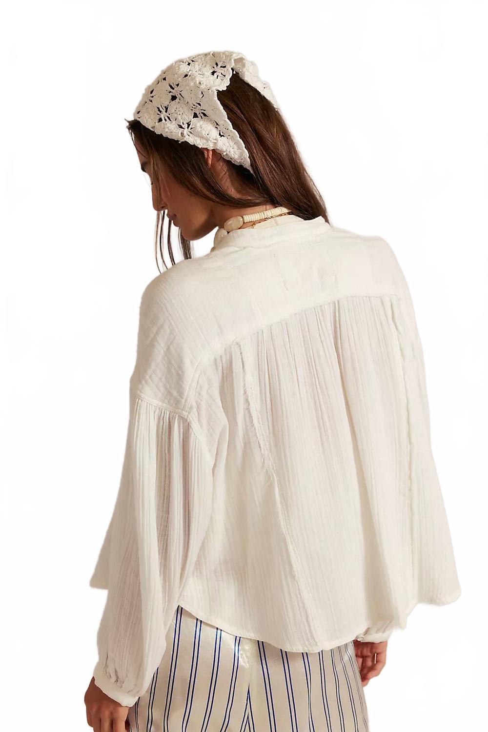 Camisa color marfil