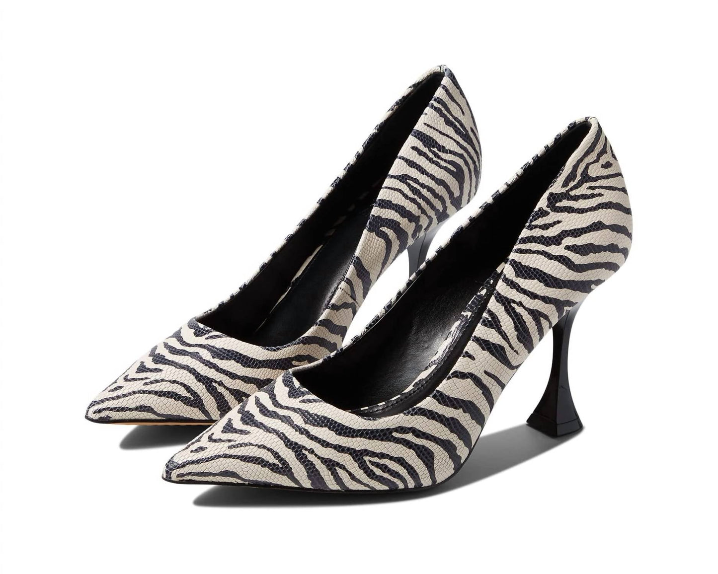 Tacones de algodón color blanco
