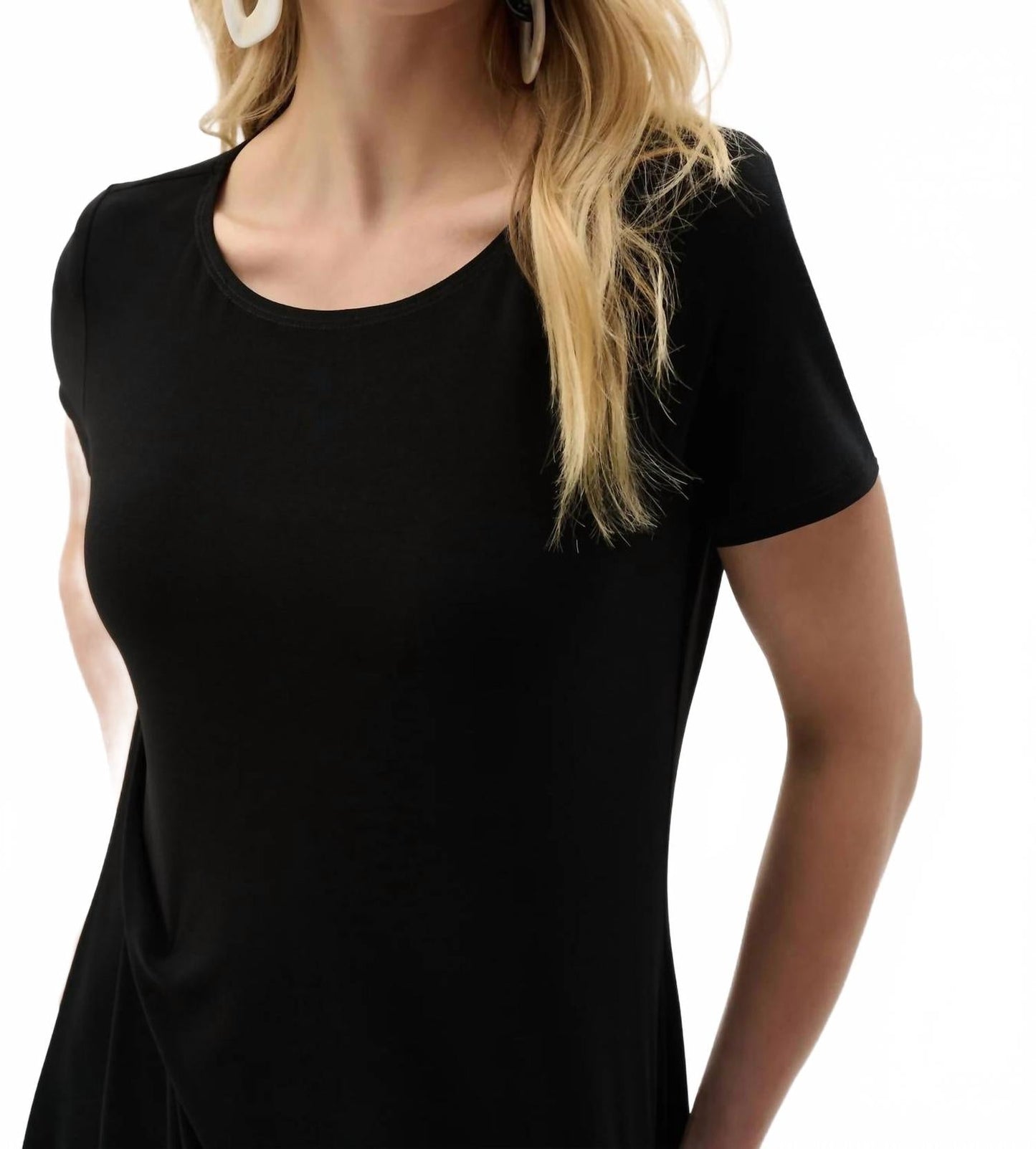 Vestido midi color negro