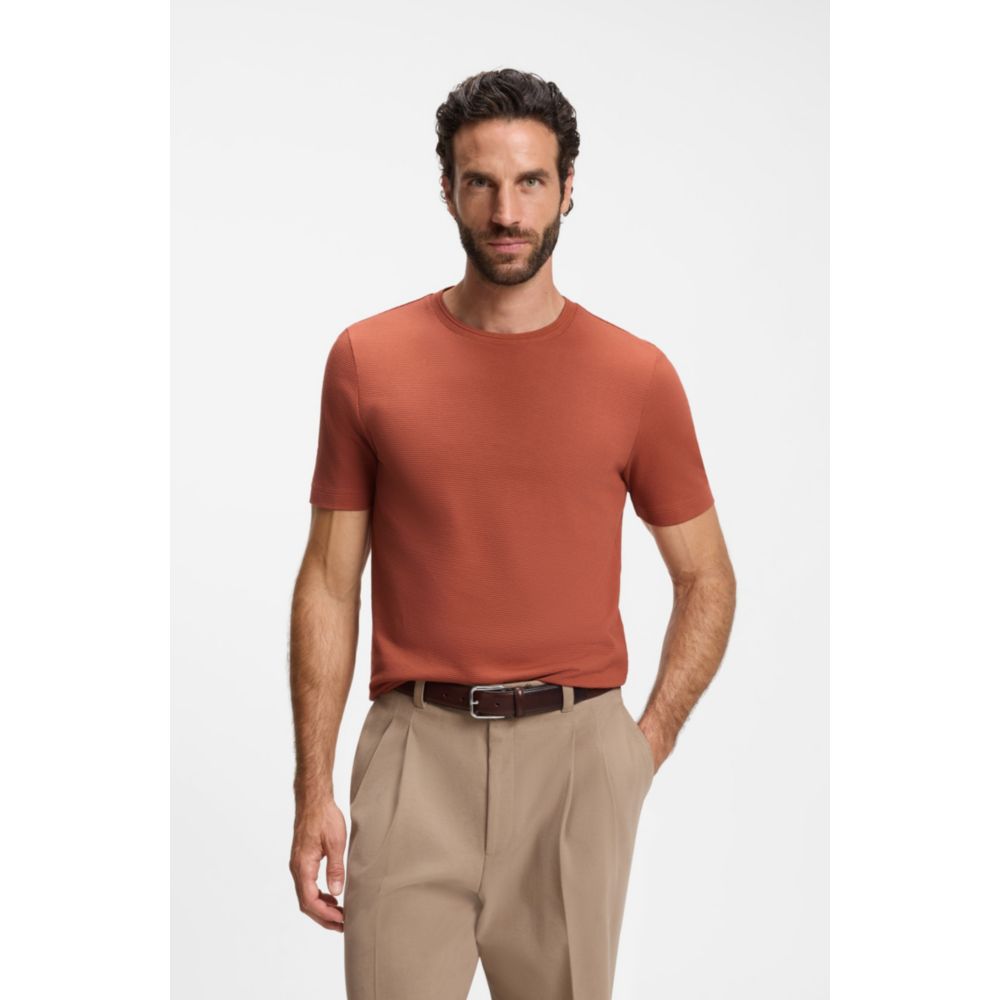 Camiseta de mezcla de algodón