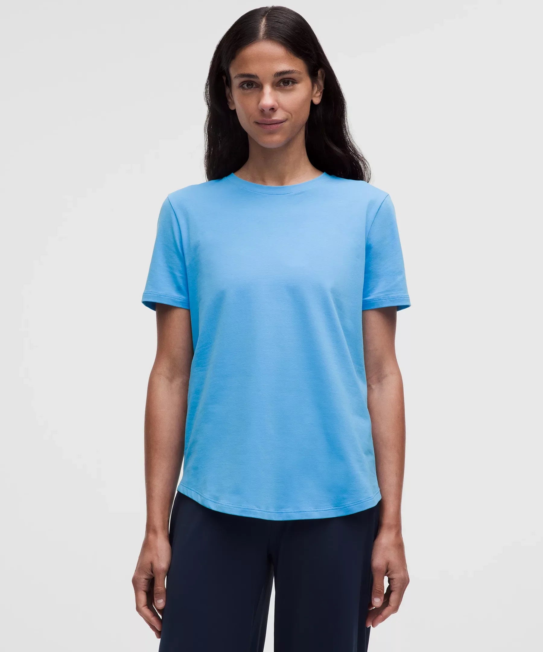 Camiseta con cuello redondo