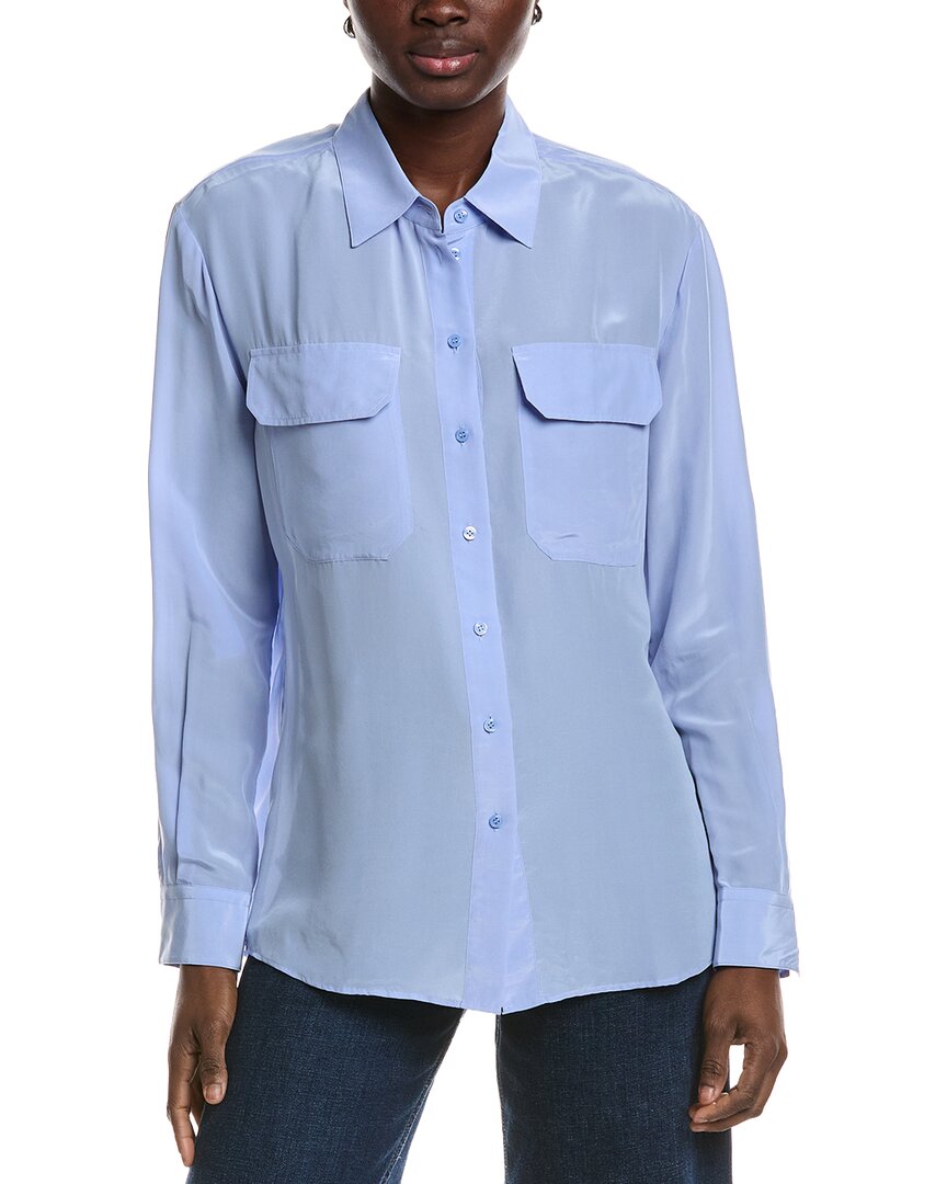 Camisa de mezcla de seda