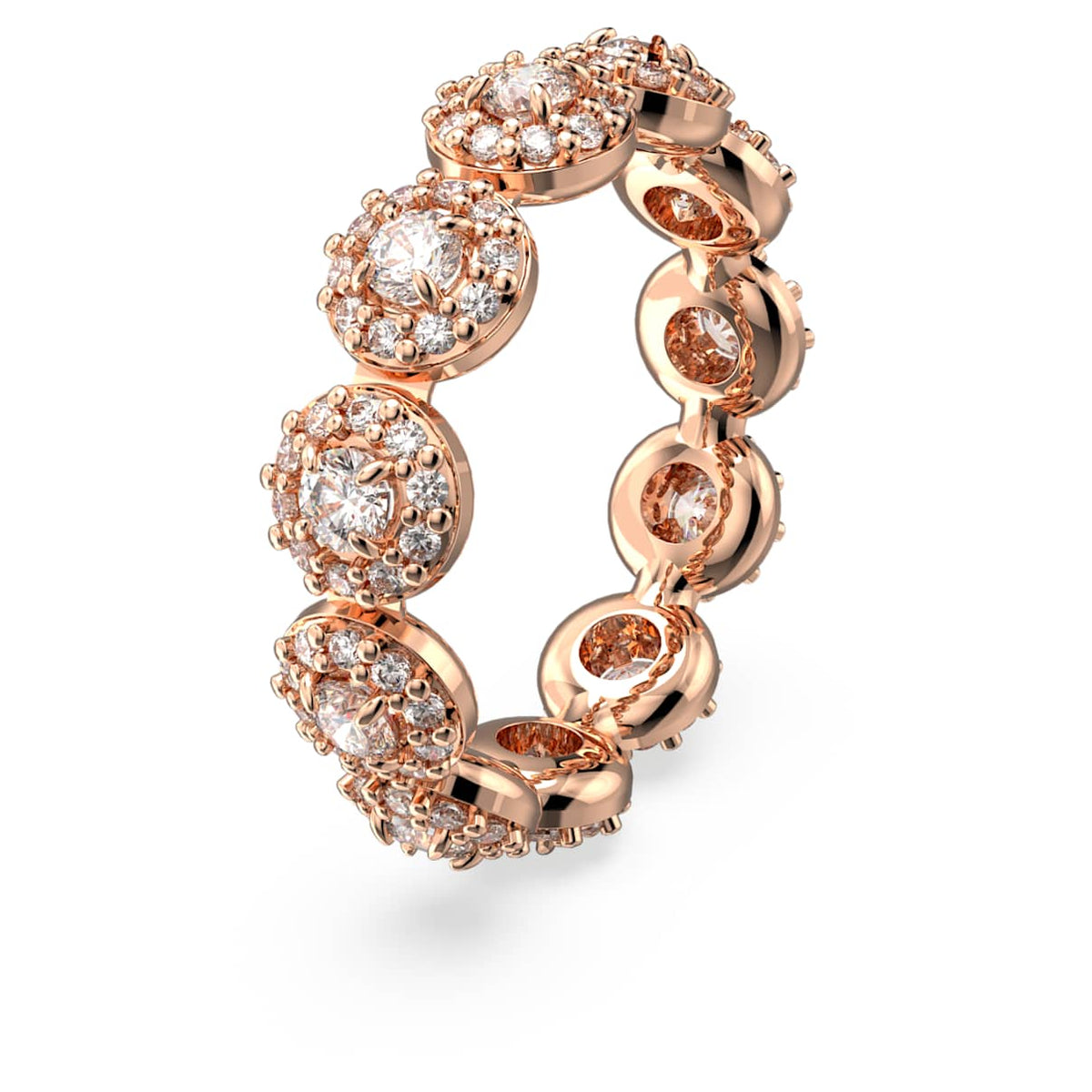 Anillo color oro rosa y blanco