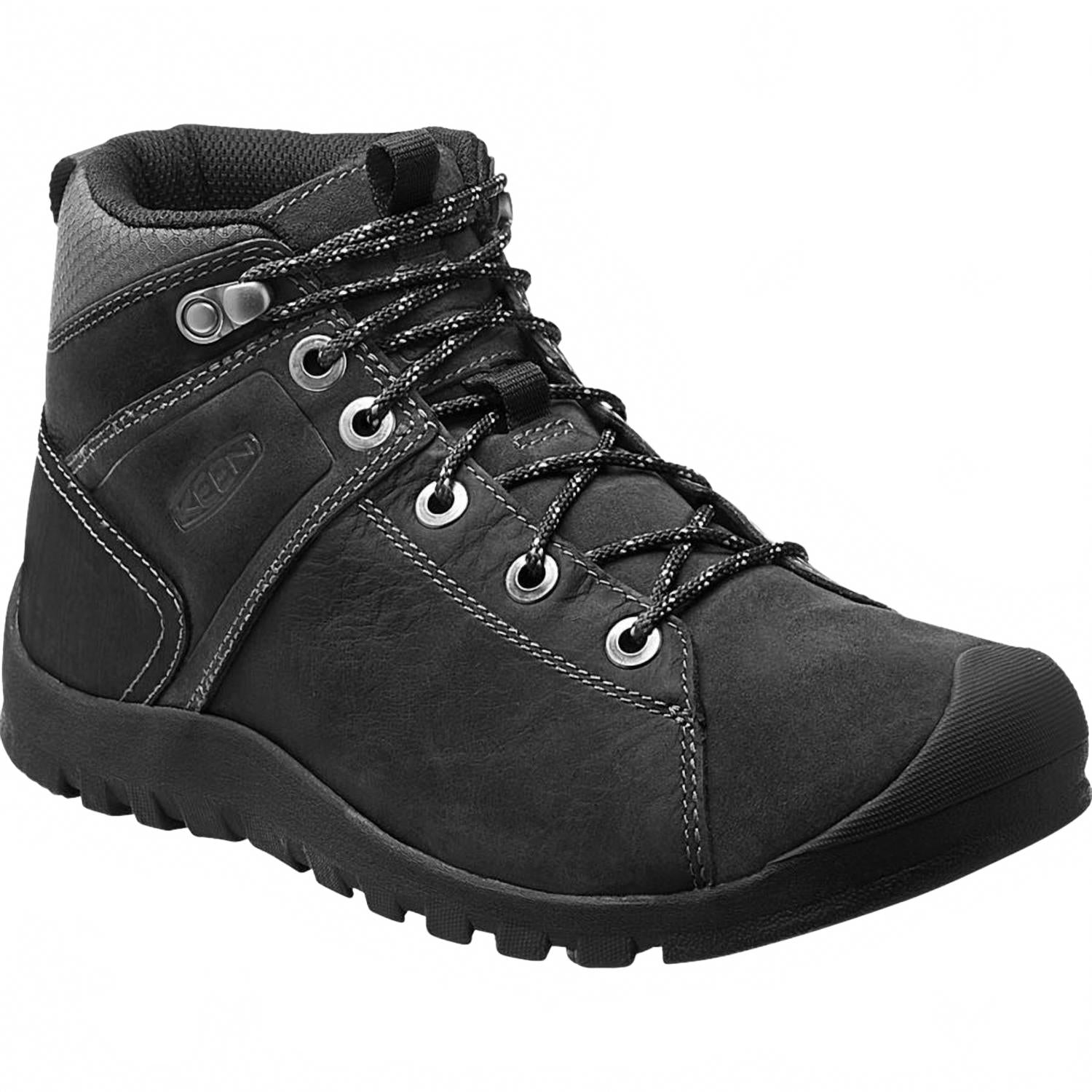 Botas de hombre de gamuza impermeables color negro