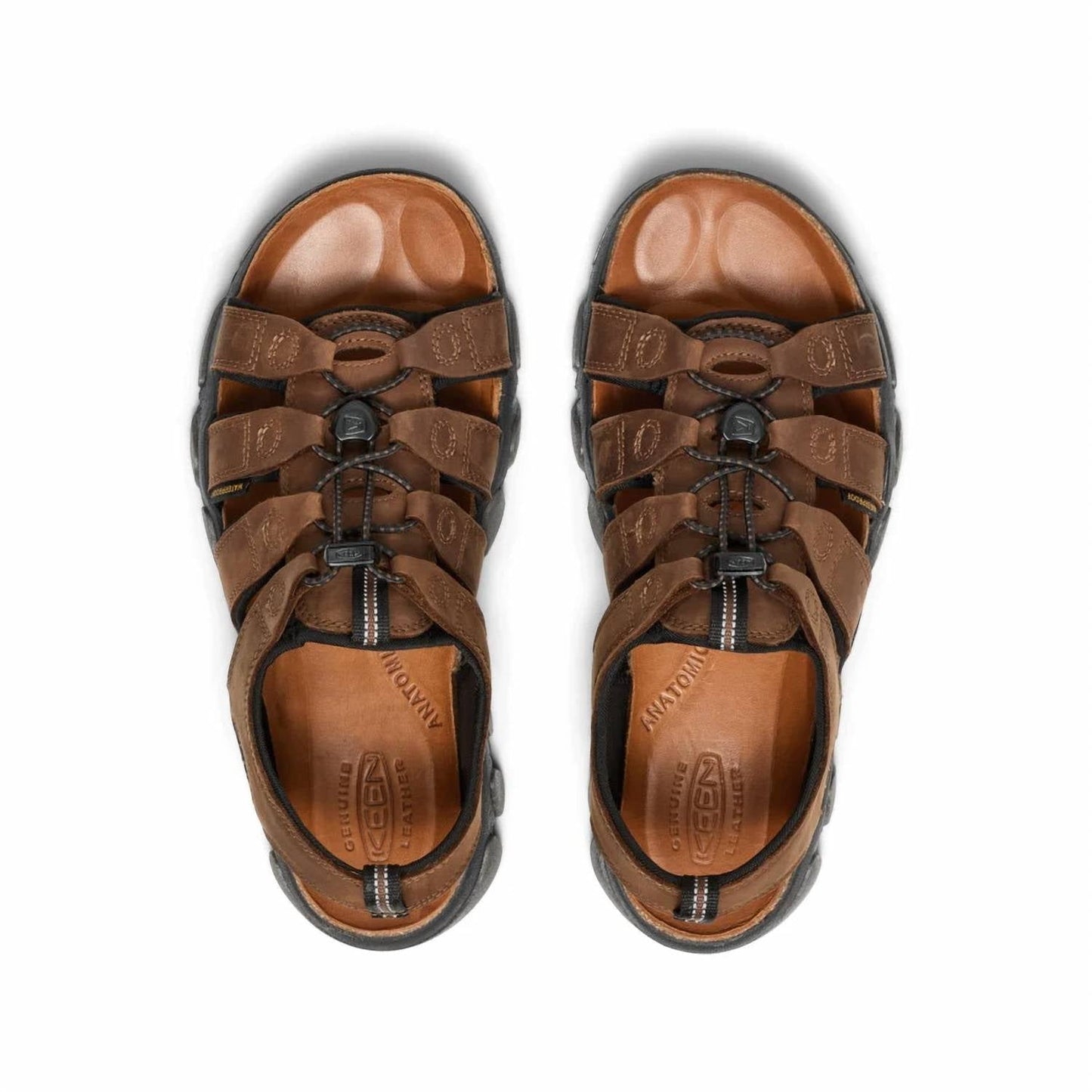 Sandalias de hombre color negro