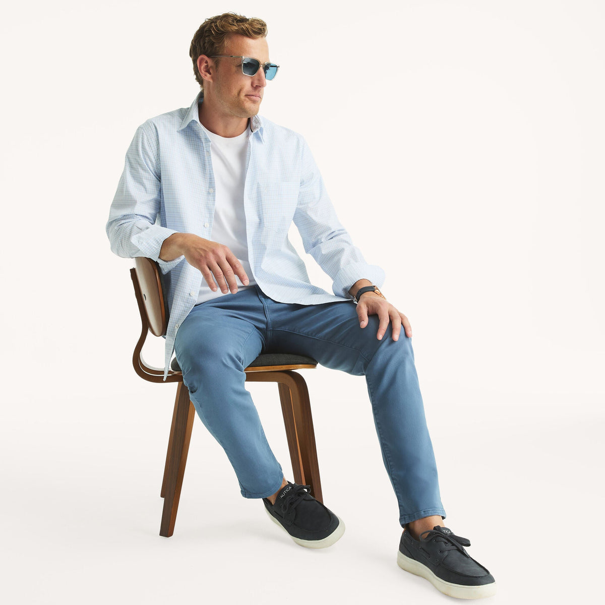 Camisa de hombre a cuadros