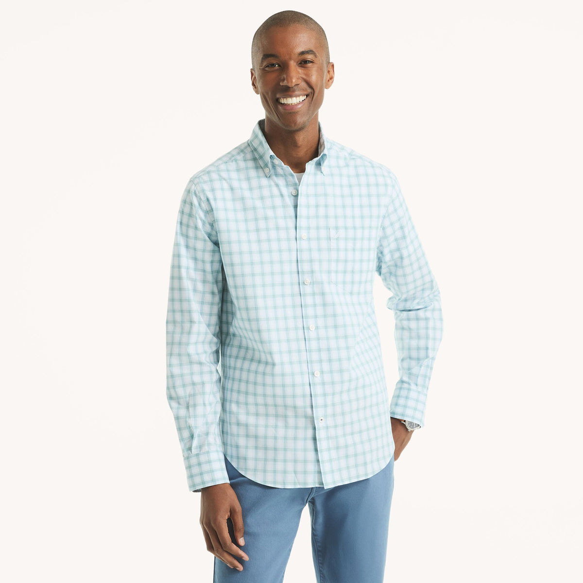 Camisa de hombre a cuadros