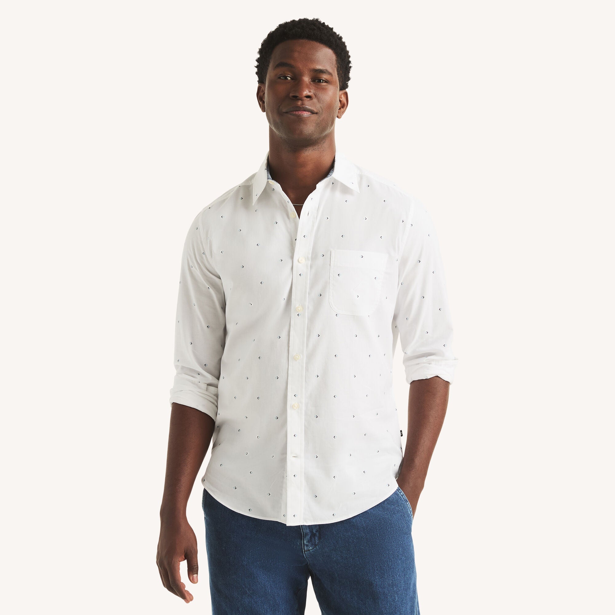 Camisa de hombre con estampado