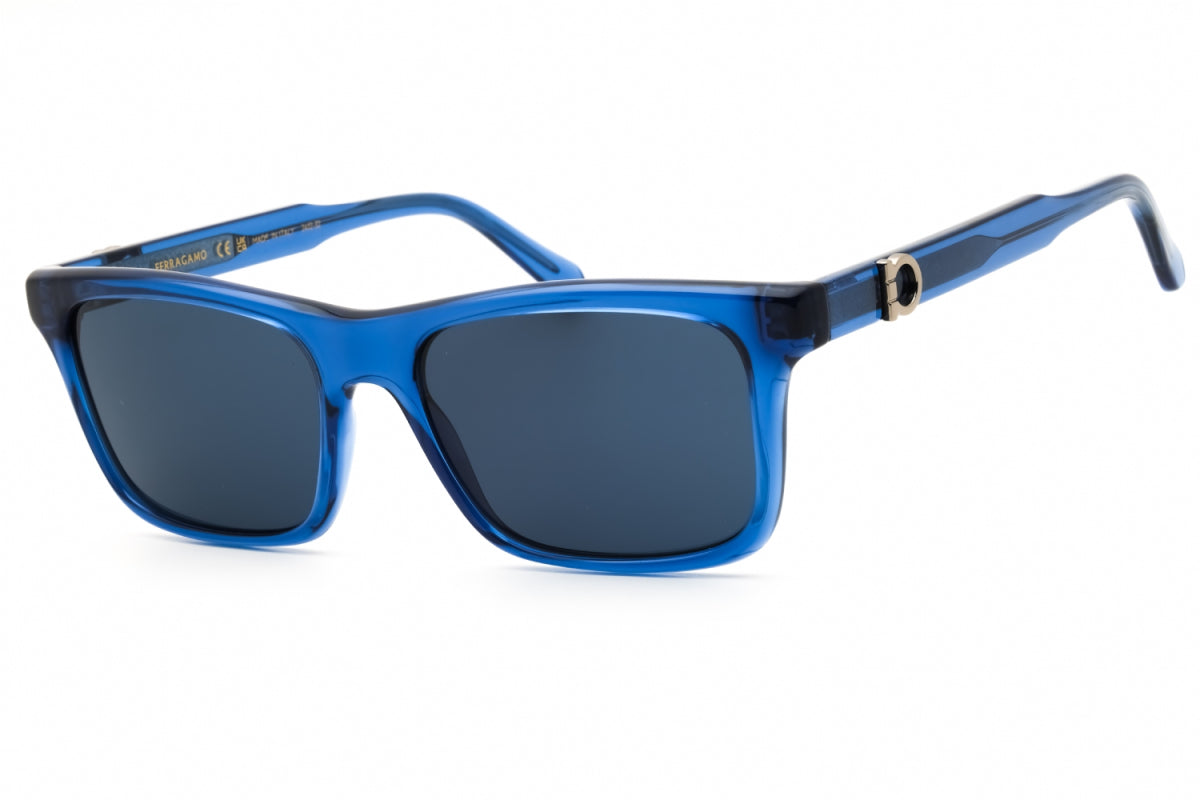 Gafas color azul oscuro