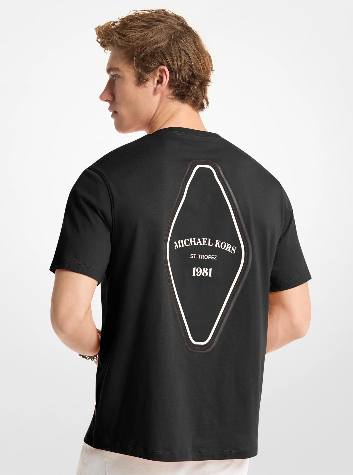 Camiseta de algodón con estampado