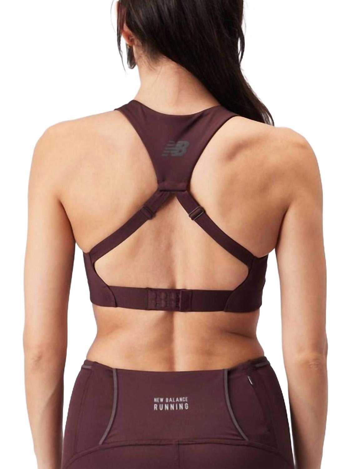 Brasier de mujer color vinotinto