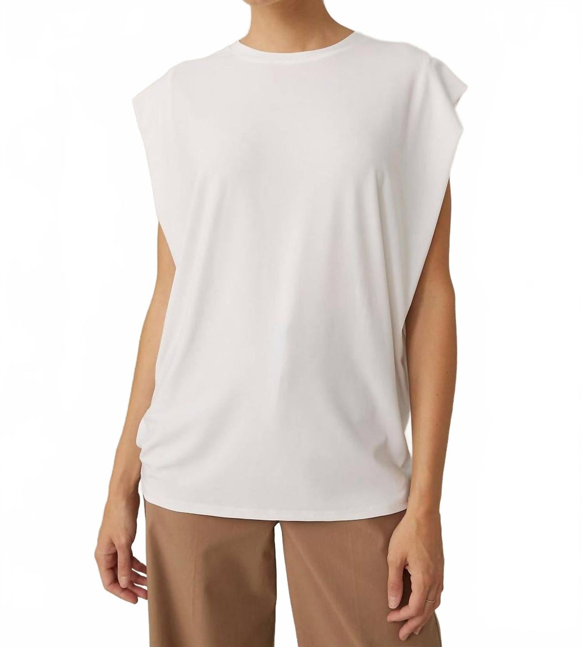 Top color blanco