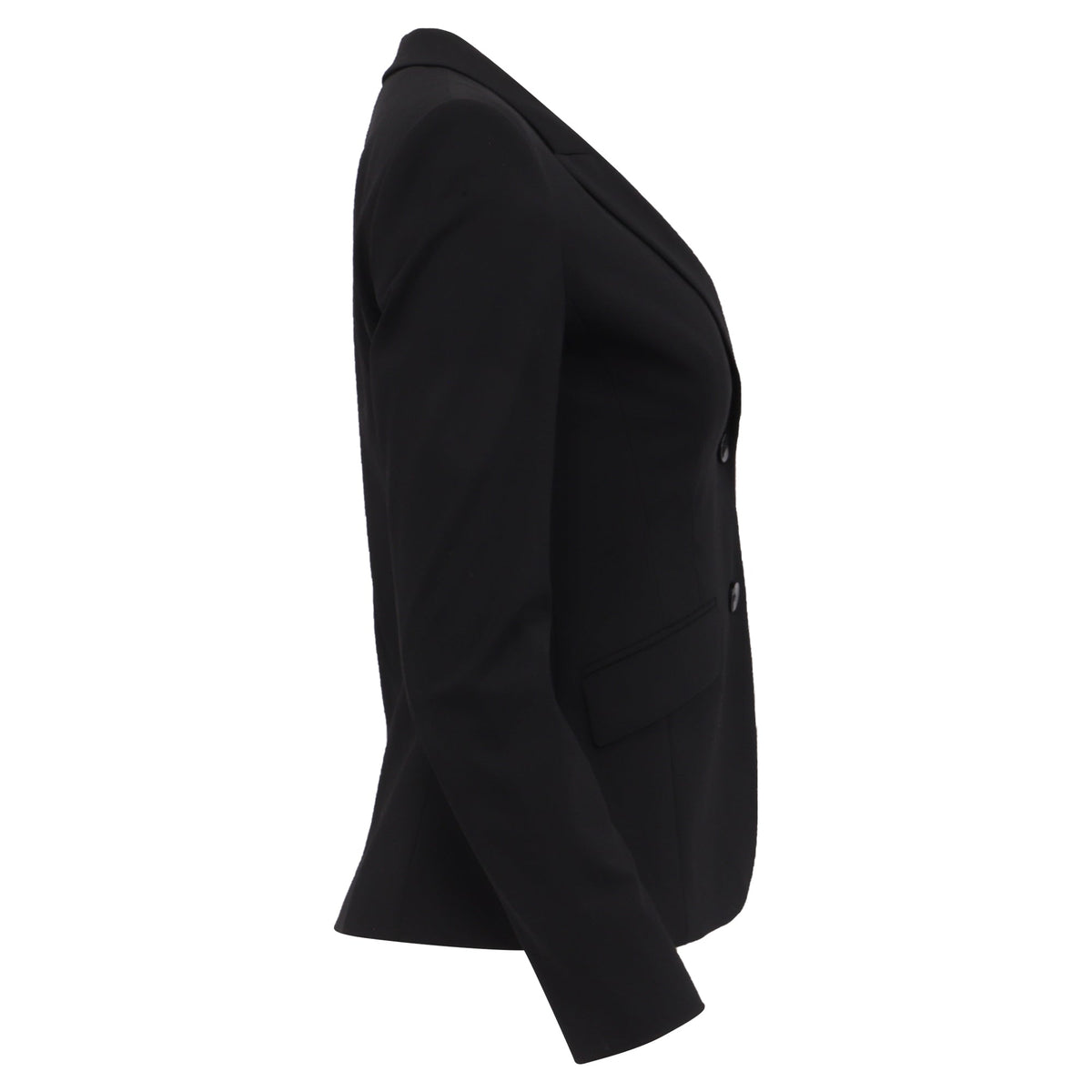 Blazer de lana color negro