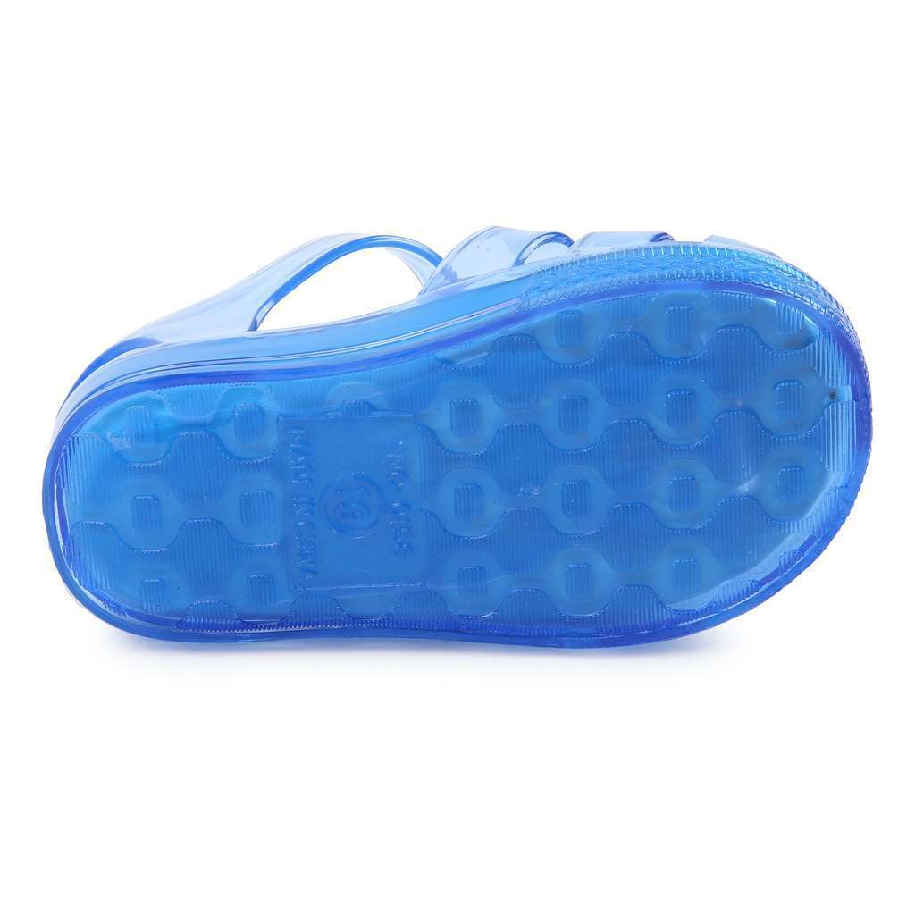 Sandalias color azul y turquesa