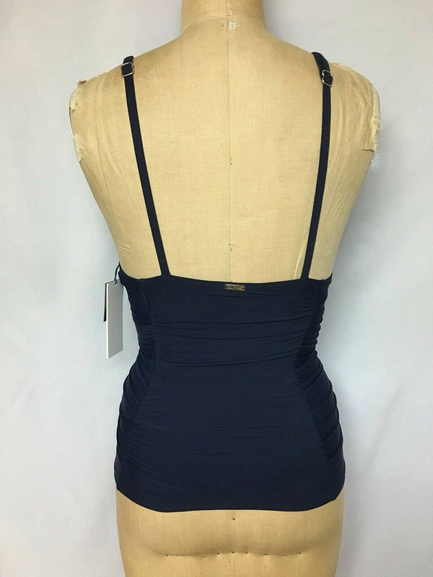 Tankini color azul marino
