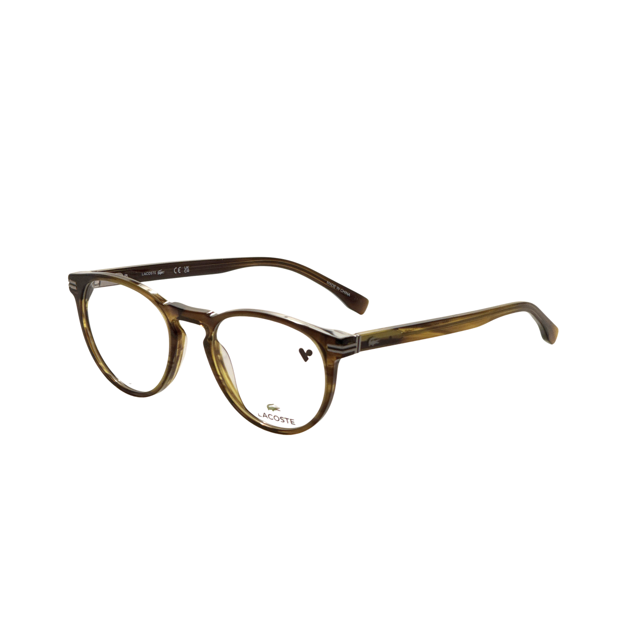 Montura para gafas de hombre 50 mm color caqui