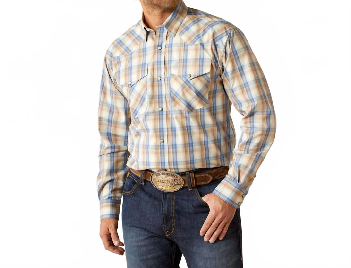 Camisa color caqui