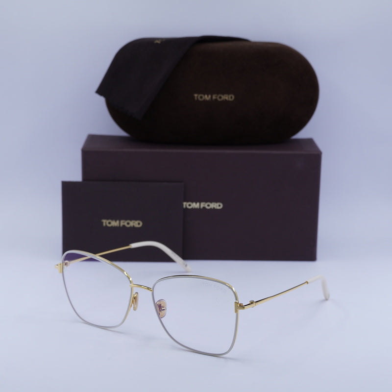 Gafas 55 mm color dorado y marfil