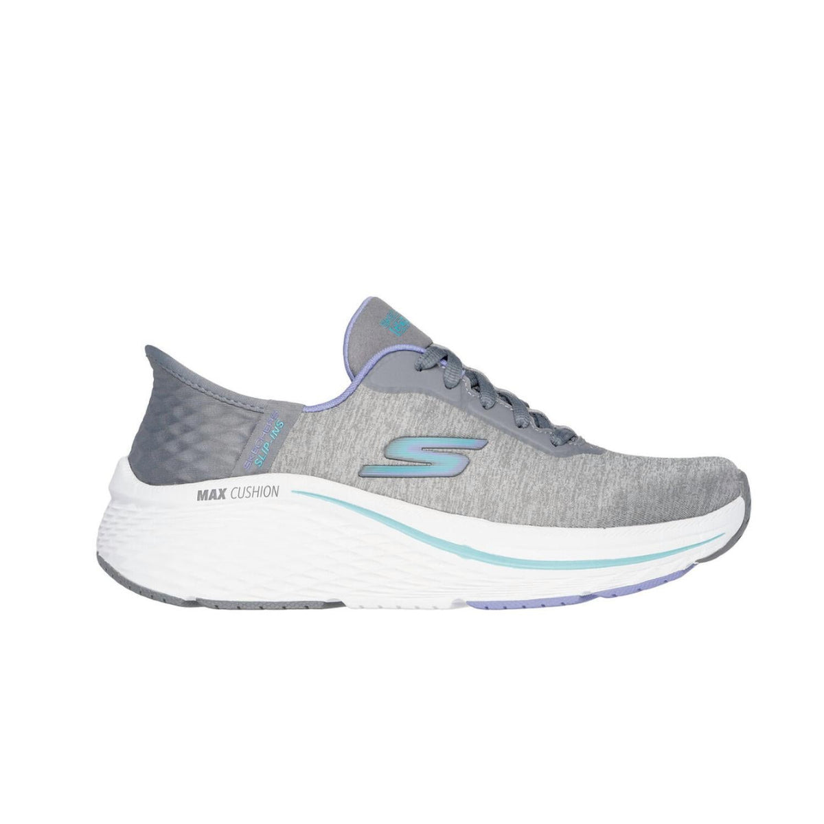 Tenis de mujer color azul y gris