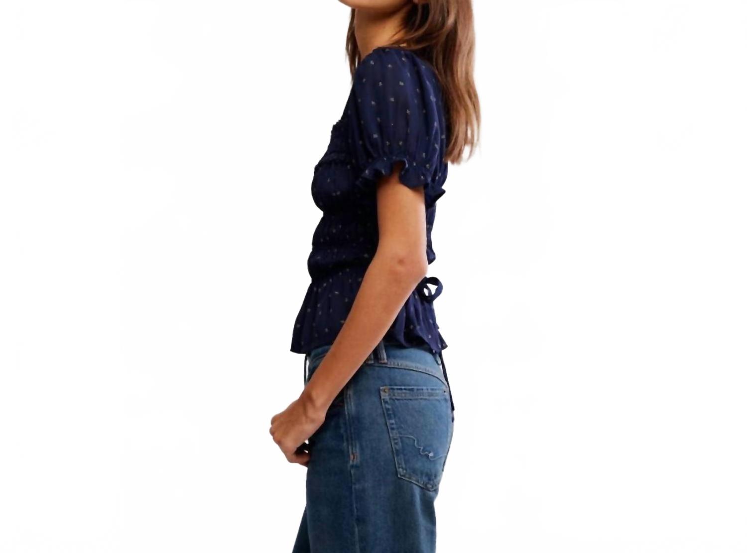 Blusa de manga corta