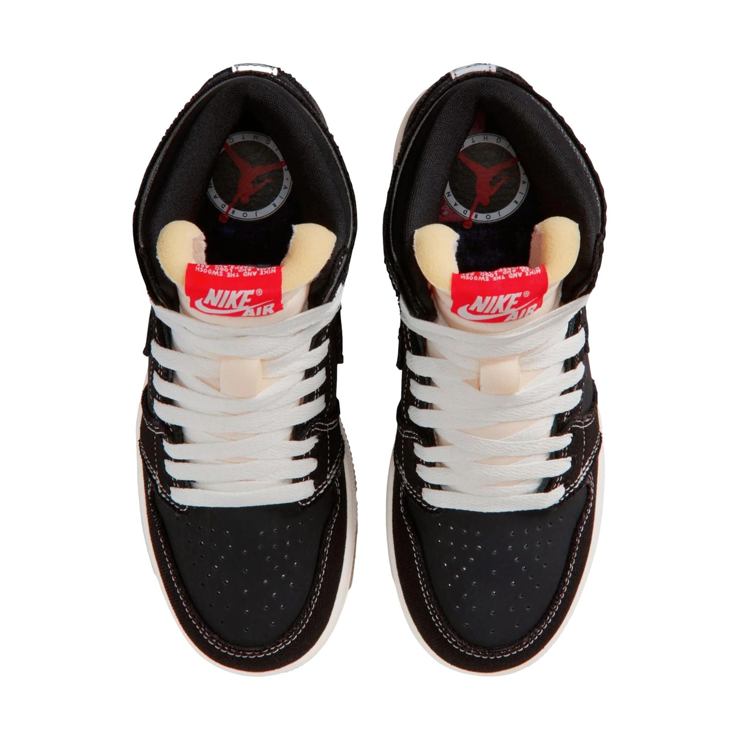 Nike Air Jordan 1 RTR Hi OG FC Black / University Red - Sail  II9927-001 Escolar