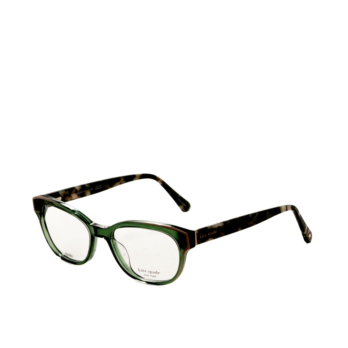 Montura para gafas de mujer 50 mm color rosado y verde