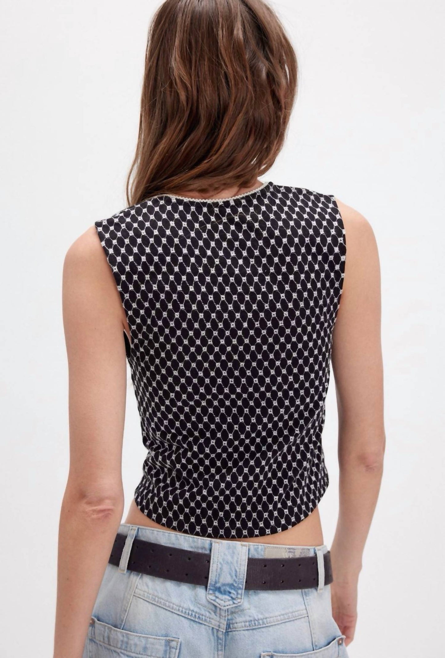 Top color negro