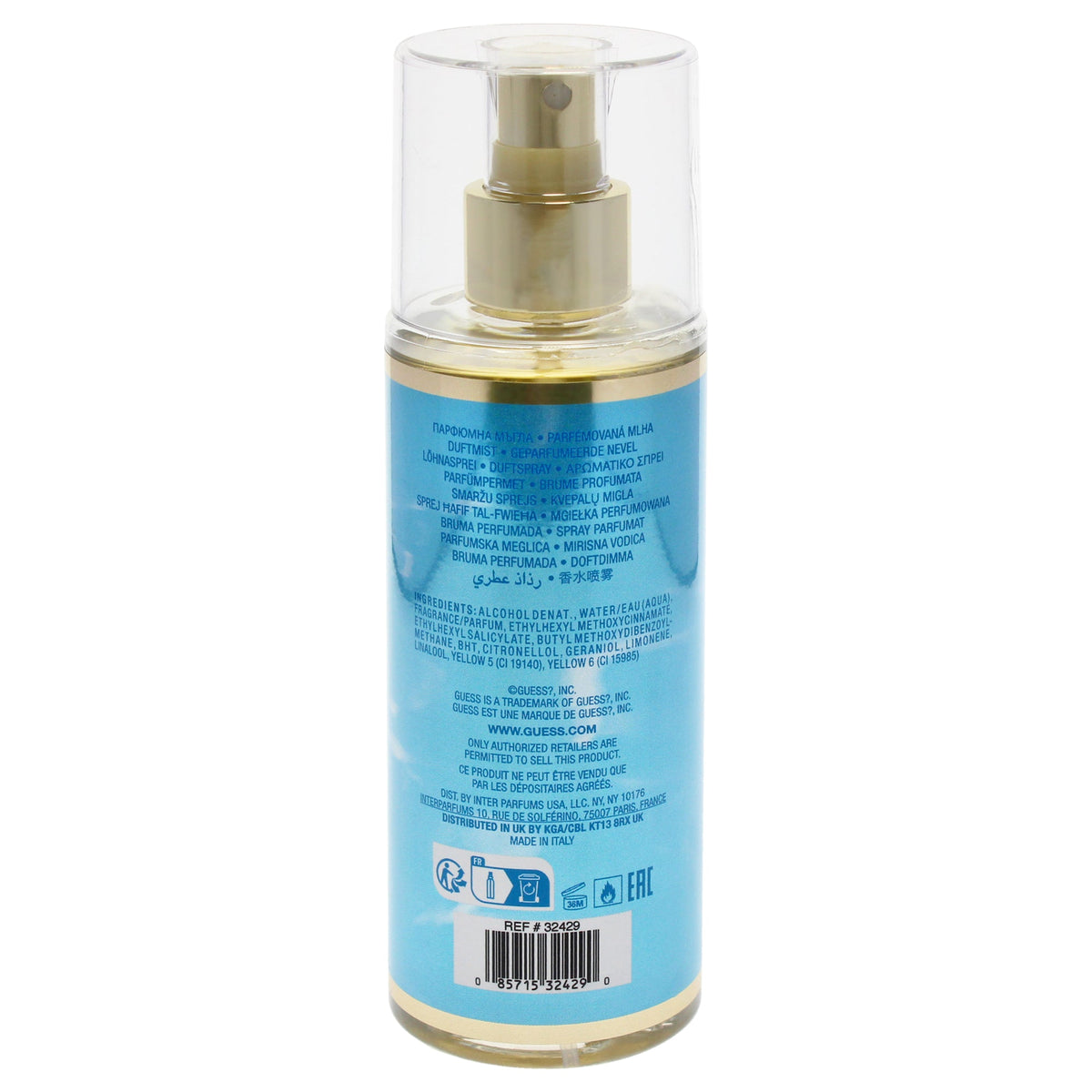 Bruma corporal de mujer 8,4 oz